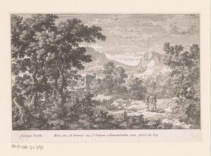 Christ and the Disciples at Emmaus (Landscapes with Biblical Scenes)