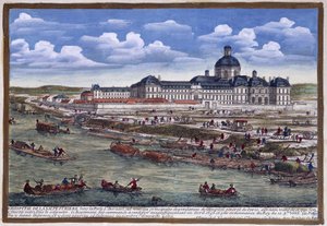 Hôpital de la Salpêtrière by Gabriel Perelle