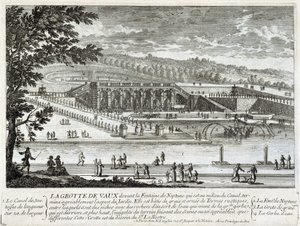 View of the Cave of Vaux-Le-Vicomte - by Perelle, Late 17th Century by Gabriel Perelle