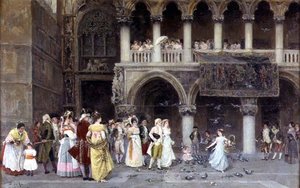 A Venetian Wedding by Gabriel Puig Roda