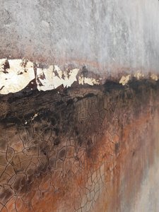 Golden Cracked Earth