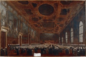 First Audience of the Doge of Venice before the Grand Council