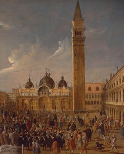 Carnival on San Marco Square (close-up)