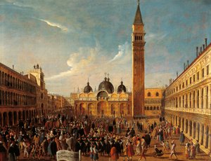 Last Day of Carnival on San Marco Square, Close-up