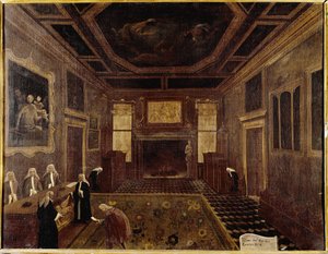 The Hall of the Council of Ten at the Doge