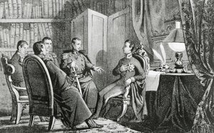 Prince Charles Albert of Carignano promises his support to liberal conspirators, March 6 by Gabriele Castagnola
