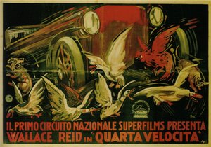 Wallace Reid in Film Double Speed