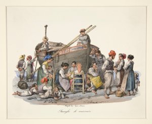 Families of Sailors by Gaetano Dura