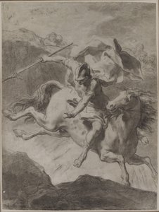 Death of Marcus Curtius by Gaetano Gandolfi