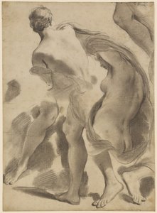 Studies of Female Nudes by Gaetano Gandolfi