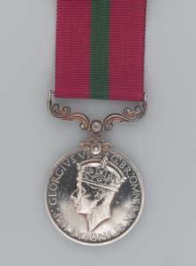 Long Service and Good Conduct Medal, Regimental Sergeant Major Hassan Jabir, The King
