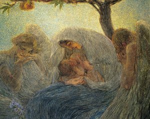 Maternity by Gaetano Previati