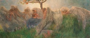 Maternity by Gaetano Previati