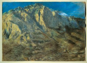 Mount Resegone by Gaetano Previati