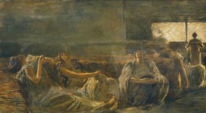 The Opium Smokers