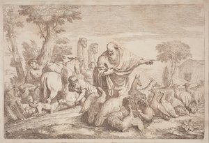 Noah Leading the Animals to the Ark