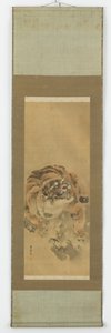 A Crouching, Snarling Tiger