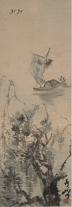 A Fisherman in a Landscape by Gao Qifeng