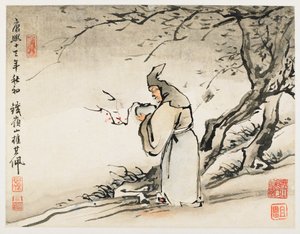 Finger Painting, from an Album of Ten by Gao Qipei