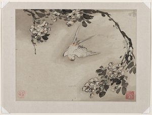 Finger Painting, from an album of ten by Gao Qipei