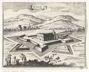 View of Nagykálló by Gaspar Bouttats