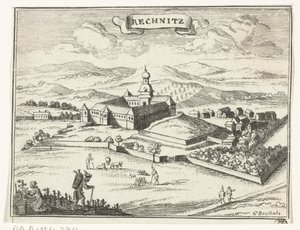 View of Rechnitz (series title: Topographical Images of Austria, Hungary, and the Balkans)