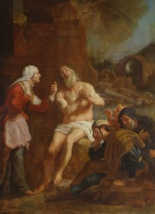 Job faced with adversity by Gaspar De Crayer