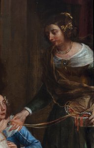 Archduchess Isabella of Spain, who gives her jewels to the Basilica of St. Martin in Halle