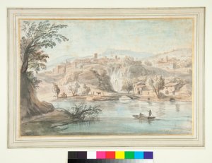 Landscape at Tivoli by Gaspar van Wittel