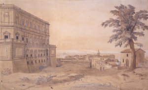 The Palazzo Farnese at Caprarola by Gaspar van Wittel
