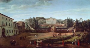 Villa Aldobrandini by Gaspar van Wittel