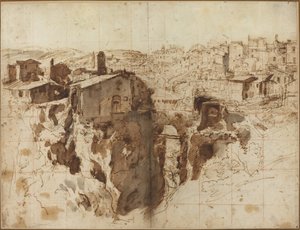 The Waterfall and Town of Tivoli