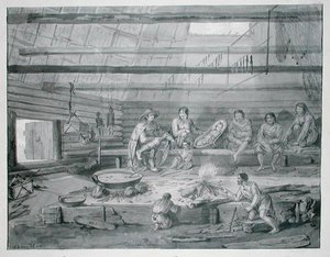 Costumes of the Inhabitants of the Baie de Castries on the Coast of Eastern Tartary