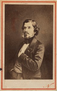 Portrait of Eugene Delacroix 1798-1863, 1858