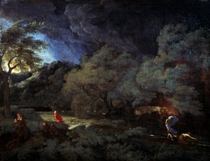 Stormy landscape