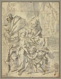 Holy Family with Infant Saint John the Baptist