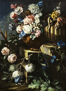 Flower Piece by Gasparo Lopez