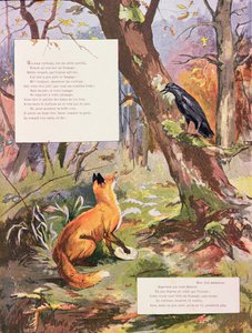 The Crow and the Fox, from Fables by Jean de La Fontaine