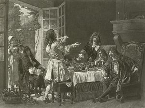 A Dinner at the House of Moliere at Anteuil