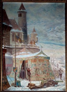 War of Burgundy: The Tent of Charles the Bold at the Siege of Nancy