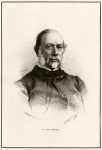 Portrait of Emile Templier (1821-1891), collaborator of Louis Hachette, in charge of the manufacture of the 