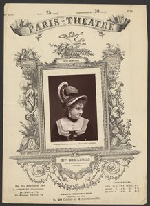 Paris Theatre: Mlle. Desclauzas