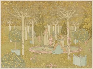 Park by Gaston de Latenay