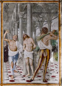 Detail of The Flagellation of Christ, from The life and the Passion of Christ by Gaudenzio Ferrari