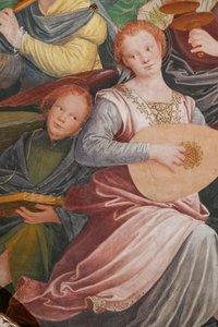 Detail of the Assumption of the Blessed Virgin, known as 