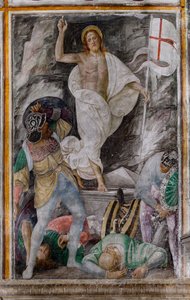Detail of the Resurrection of Christ, from The Life and the Passion of Christ by Gaudenzio Ferrari
