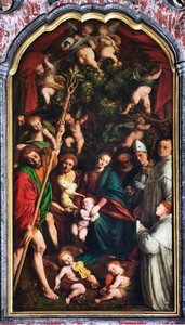 Madonna with Saints or Madonna of the Oranges