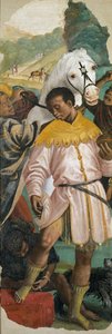 The Adoration of the Magi (Left panel)
