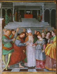 The Marriage of the Virgin and The Presentation of Mary at the Temple
