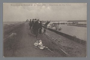 Flood in Zeeland by Gebroeders van Straaten